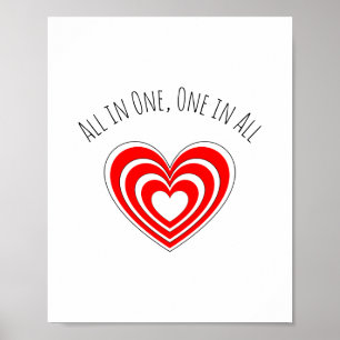 "All in One, One in All" Poster