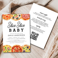 All in One Slice Slice Baby Pizza Baby Shower