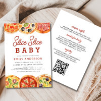 All in One Slice Slice Baby Pizza Baby Shower