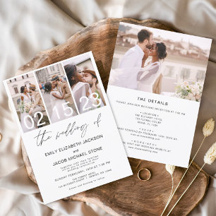 All in One The Wedding of Photo Minimalist Elegant