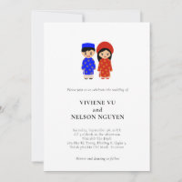 All in One Vietnamese Wedding Invitation TH