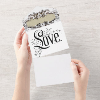 All in One Wedding Invite