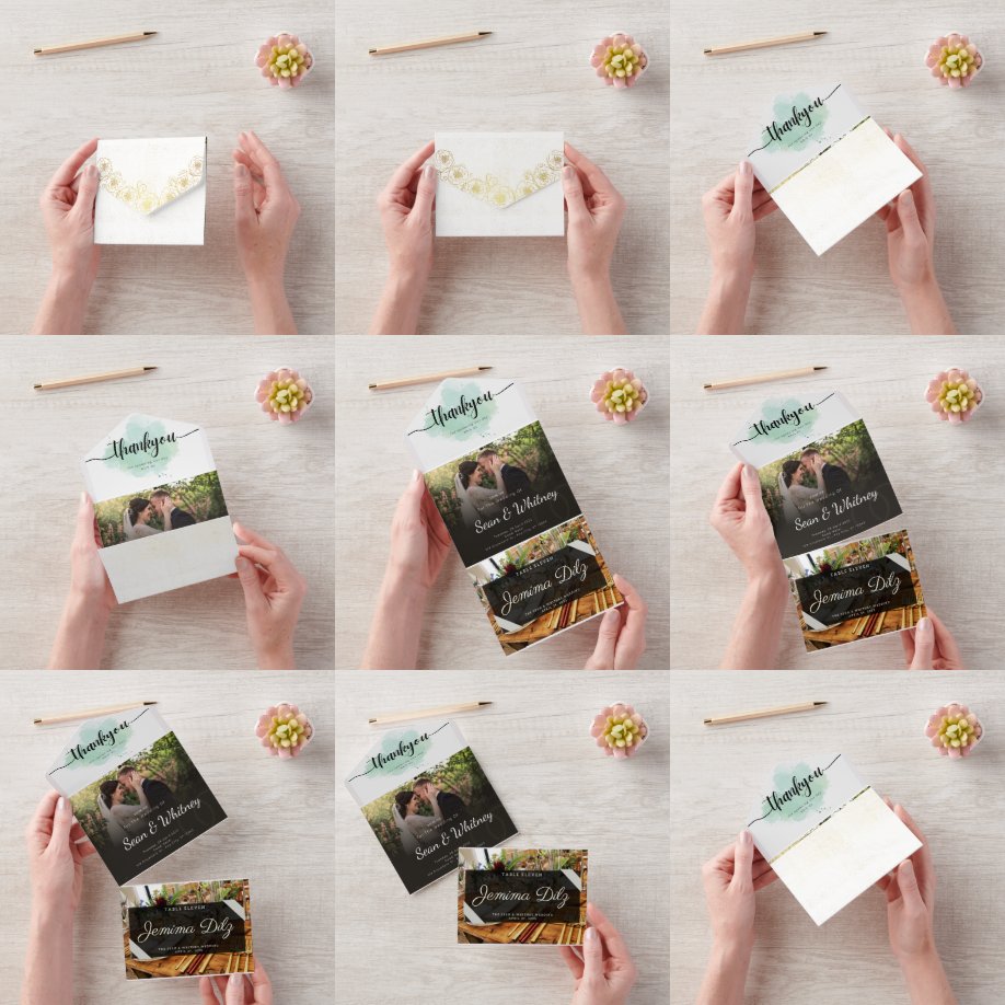 All in One Wedding Invite