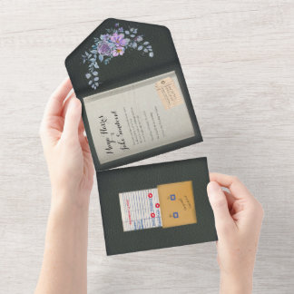 All in One Wedding Invite
