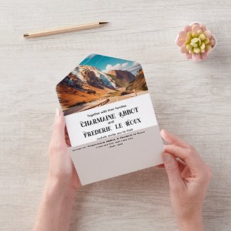 All in One Wedding Invite