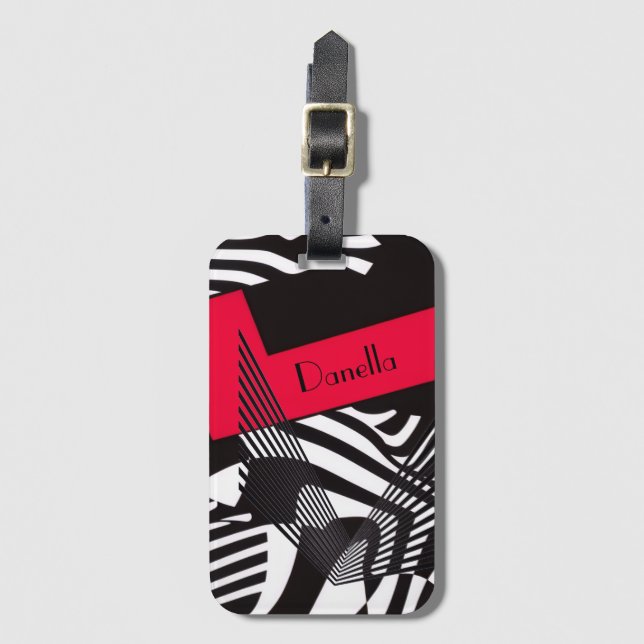 All In The Design  Luggage Tag (Front Vertical)