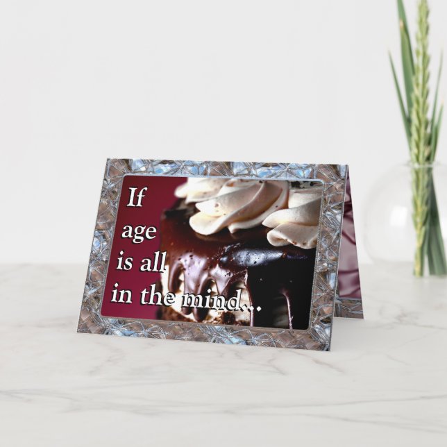 All in the mind  Customisable Card (Front)