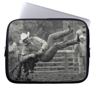 All Indian Rodeo in Tygh Valley, Oregon. Clint Laptop Sleeve