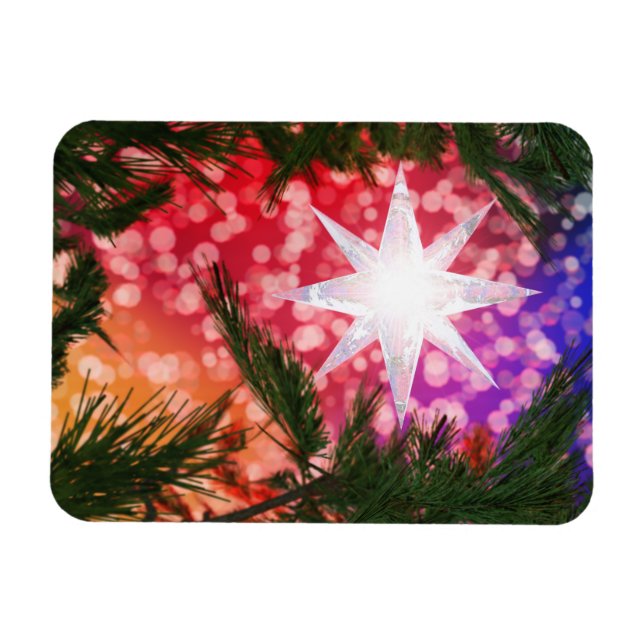 All Is Bright Christmas Flexible Magnet (Horizontal)
