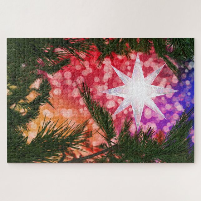 All Is Bright Christmas Puzzle (Horizontal)