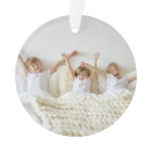 All is Bright Modern Minimal Christmas Kids Photo