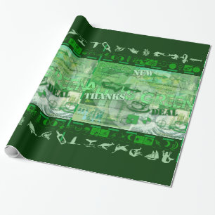 All is Green Go Green St Patrick Wrapping Wrapping Paper