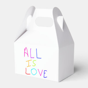 All is love rainbow colorful pride LGBTQ gay june Favour Box