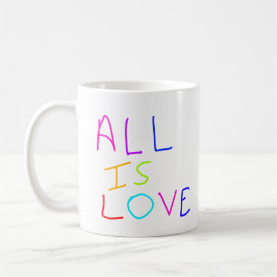 All is love rainbow colourful pride LGBTQ gay june Coffee Mug