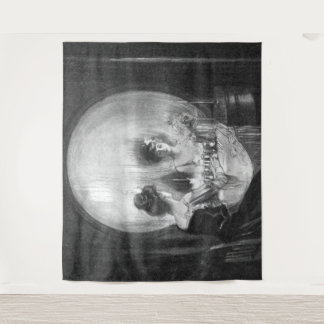 All is Vanity, by Charles Allan Gilbert Tapestry