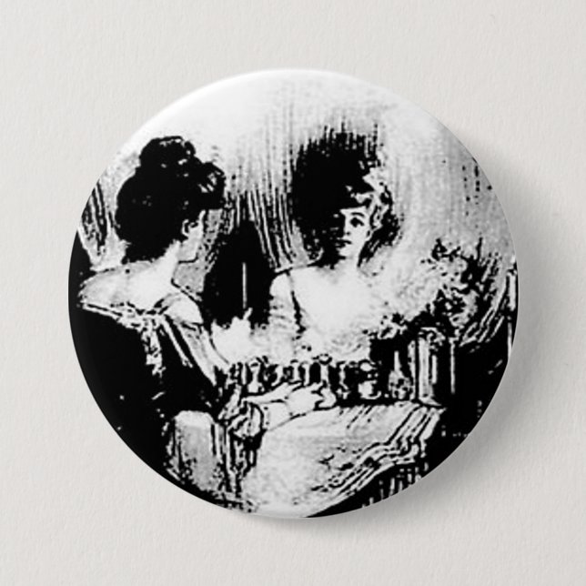 All Is Vanity Charles Allan Gilbert 7.5 Cm Round Badge (Front)