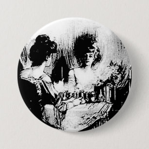 All Is Vanity Charles Allan Gilbert 7.5 Cm Round Badge