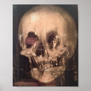 All Is Vanity Charles Allan Gilbert Poster