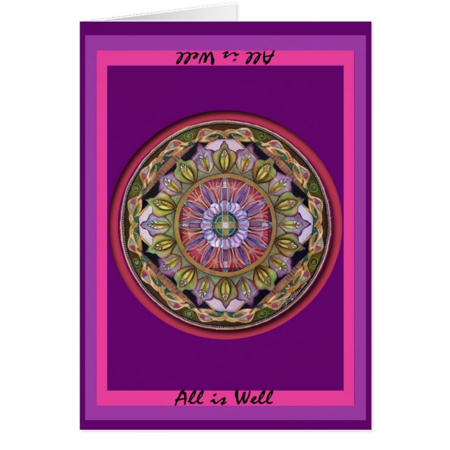 All is Well Card (Front)