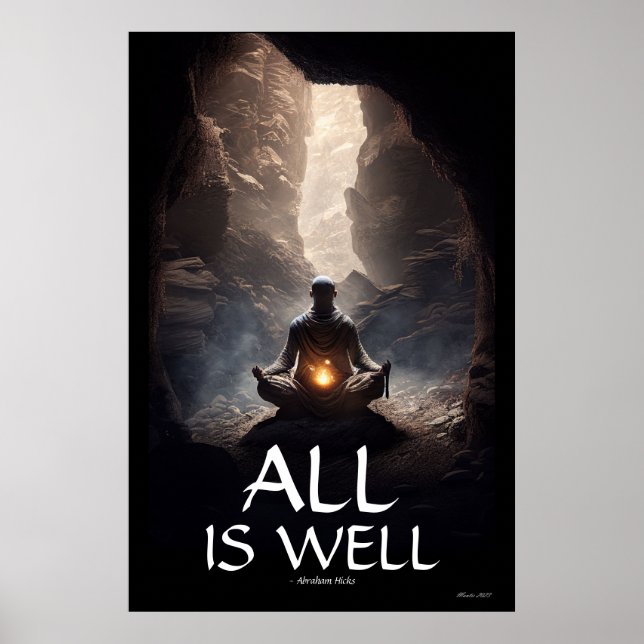 All Is Well Wall Art (Front)