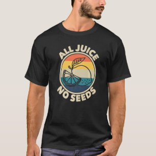 All Juice No Seeds Lemon Retro Men's Vasectomy T-Shirt