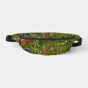 all kind of beautiful flowers bum bags