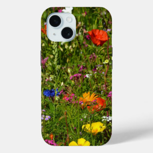 all kind of beautiful flowers iPhone 15 case