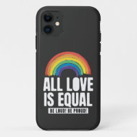 All Love Is Equal Pride LGBT Equal Rights Rainbow