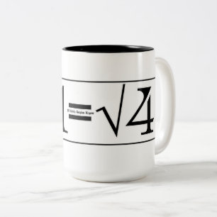 All Math Genius Know Two-Tone Coffee Mug