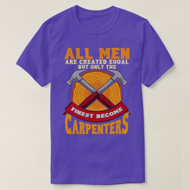 All Men Are Created Equal But Only The Finest Beco T-Shirt (Design Front)