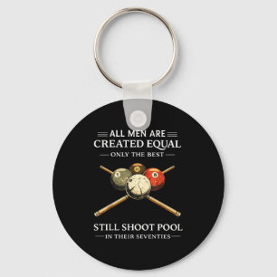 All men are created equal but only the shoot pool key ring
