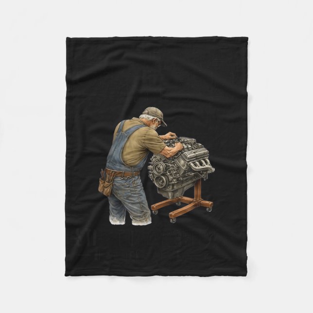 All Men are Created Equal Only The Turn Wrenches Fleece Blanket (Front)