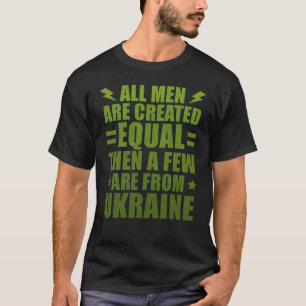 All Men Are Created Equal Spanish Humour Spain T-Shirt