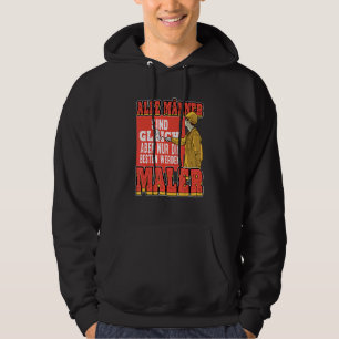 All Men Are Same Painter Paint Brush Colour Saying Hoodie
