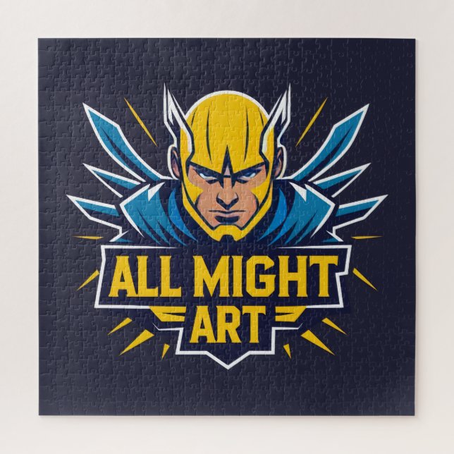 All Might Art Hero Puzzle (Vertical)