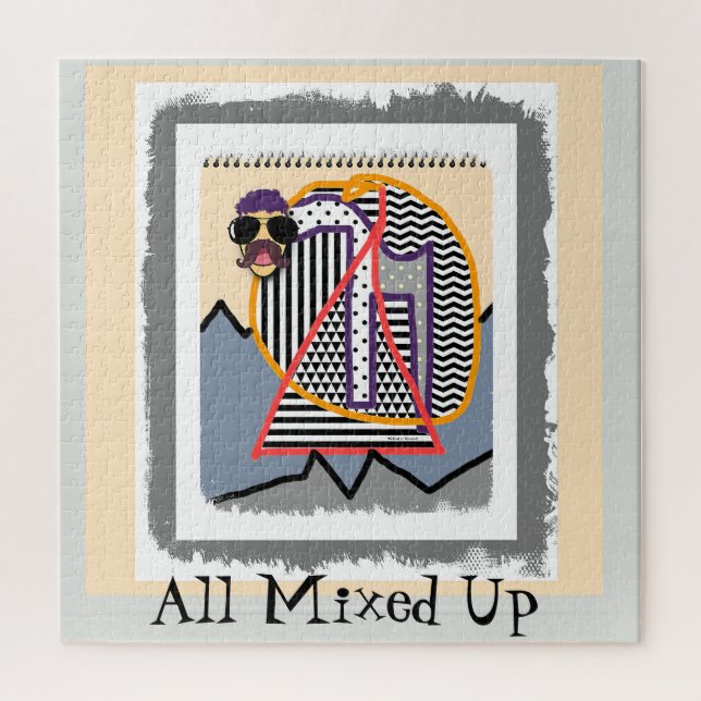 All Mixed Up Jigsaw Puzzle (Vertical)