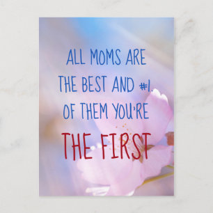 All Moms Are The Best Postcard