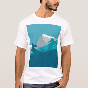 All Mountain Skiing   T-Shirt