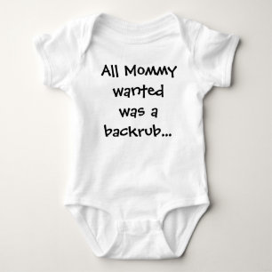 All Mummy Wanted Was a Backrub Creeper