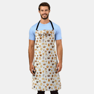 All My Coffee Patchwork Quilt Pattern No8 Apron