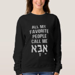All My Favourite People Call Me Abba Hebrew Dad Ha Sweatshirt<br><div class="desc">All My Favourite People Call Me Abba Hebrew Dad Hanukkah</div>