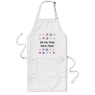 All My Kids-Children Have Paws Long Apron