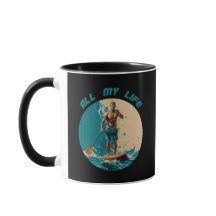 All my life is sup paddle board surfing