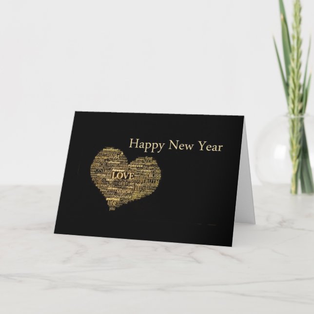 **ALL MY LOVE TO YOU** IN 2019 NEW YEAR CARD (Front)