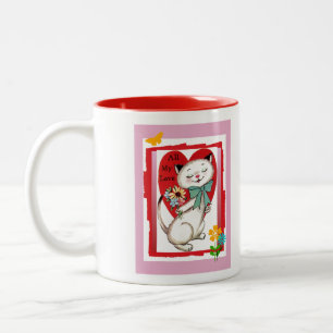 All My Love Valentine Cat Mug