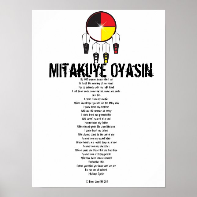 All My Relations Poster (Front)