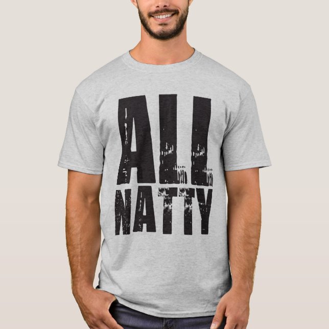 All Natty - Bodybuilding Shirt (Front)