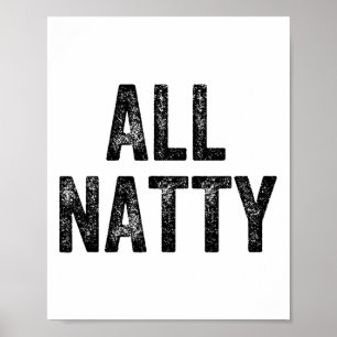 All Natty Gym Weightlifter Bodybuilder Poster