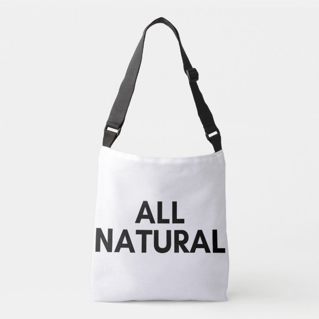 all natural crossbody bag (Front)