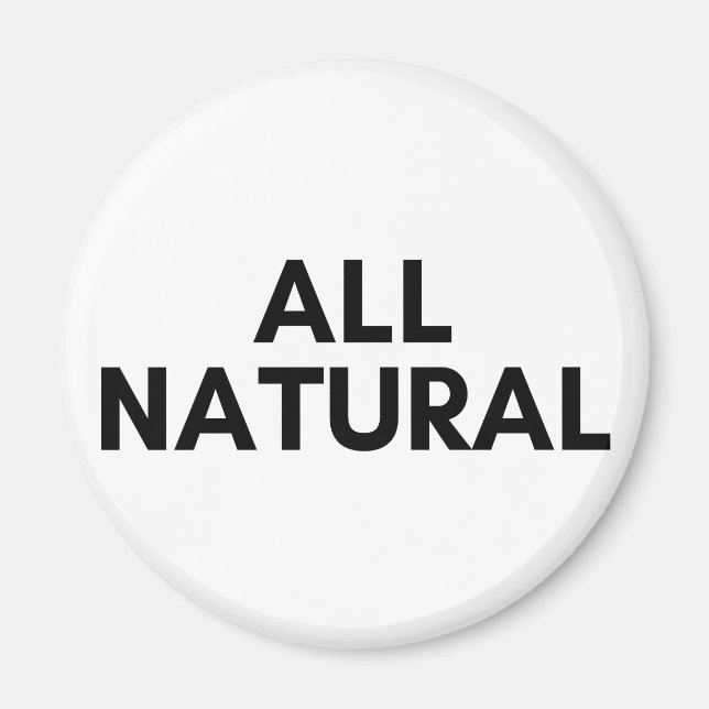 all natural magnet (Front)